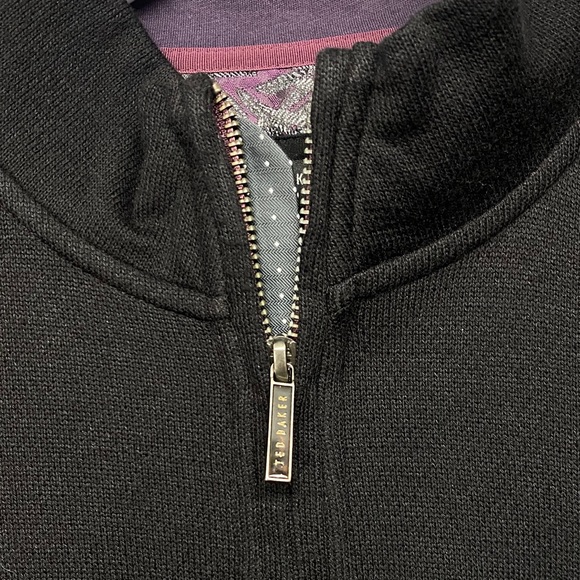 Ted Baker London Valerio Quarter Zip Pullover [M6] - Picture 7 of 13